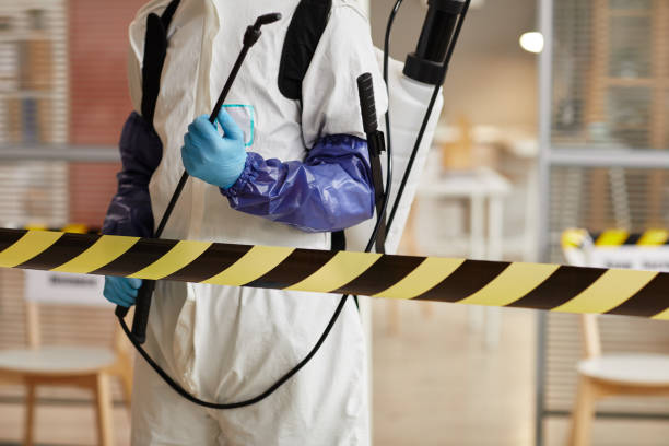 Professional Biohazard technician working in Longport, NJ